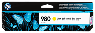 HP 980 Yellow Original Ink Cartridge (D8J09A)