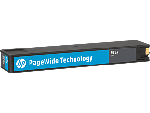 HP 975A Cyan Original PageWide Cartridge (L0R88AA)