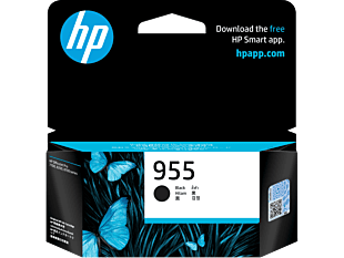 HP 955 Black Original Ink Cartridge (L0S60AA)