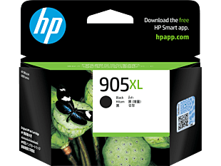 HP 905XL High Yield Black Original Ink Cartridge (T6M17AA) - Center facing