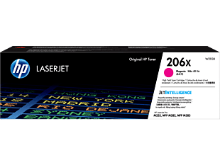 HP 206X High Yield Magenta Original LaserJet Toner Cartridge (W2113X) - Center facing