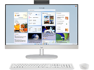 HP 23.8 inch All-in-One 24-cr0223d PC - 23.8-inch - Shell white (B6NU7PA)