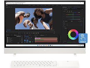 HP Envy Move 24 inch All-in-One Desktop PC 24-cs0003d - 23.8-inch - Shell white (8Y9D2PA)