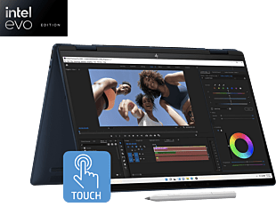 HP Envy x360 14 inch  2-in-1 Laptop 14-fc0888TU, Blue + HP USB-C Dock G5 - 14" - Athmospheric Blue (9W3G5PA-BN1)