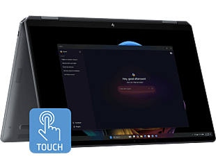 HP OmniBook Ultra Flip 14 inch Laptop 14-fh0334TU, Gray + HP Smart Tank 215 Printer + HP 150 Wireless Mouse - 14" - Eclipse gray (B2CQ2PA-BN)