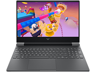 HP Victus 15 inch Gaming Laptop 15-fb3127AX, Silver - 15.6-inch - Mica silver, black chrome logo (C0DM4PA)