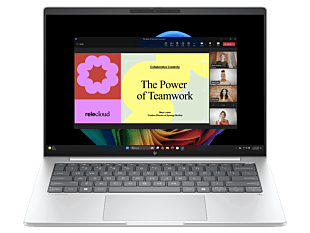 HP EliteBook 6 G1a 14 inch Business Laptop Next Gen AI PC, Silver - 14-inch - Pike silver aluminum (C53WRPT)