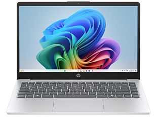 HP OmniBook 3 14 inch Laptop Next Gen AI 14-ha0335AU, Silver - 14-inch - Glacier silver (C0BA7PA)