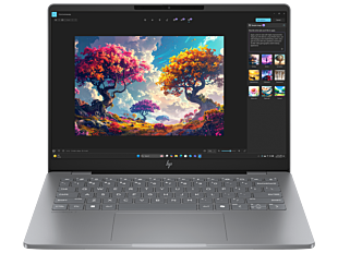 HP OmniBook 7 14 inch Laptop 14-fs0999TU, Silver - 14-inch - Meteor silver (C0BA6PA)