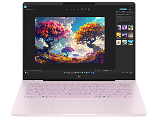 HP OmniBook 7 14 inch Laptop Next Gen AI 14-hg0010TU, Pink - 14" - Powder pink aluminum (D6UJ0PA)