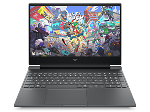 HP Victus 15.6 inch Gaming Laptop 15-fb3744AX, Silver + HP 150 Wireless Mouse + Flash disk - 15.6-inch - Mica silver, black chrome logo (BV0T0PA-BN1)