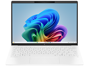 HP OmniBook 7 Aero 13.3 inch Laptop Next Gen AI 13-bg1667AU, White - 13.3-inch - Ceramic white (BM7R1PA)