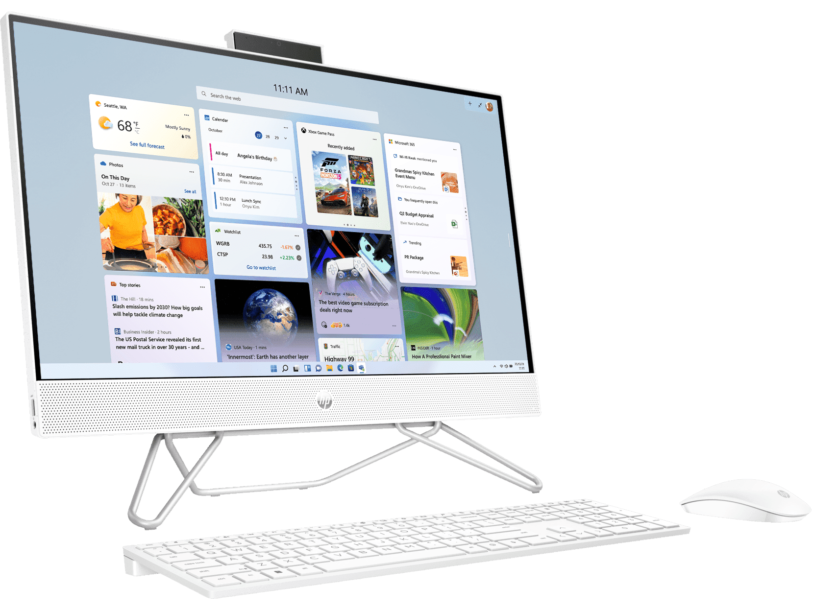 HP 24 inch All-in-One Desktop PC cb1015d (742M5PA