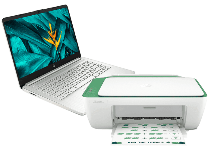HP Laptop 14sfq0056AU Bundle with HP DeskJet Ink Advantage 2337 Allin