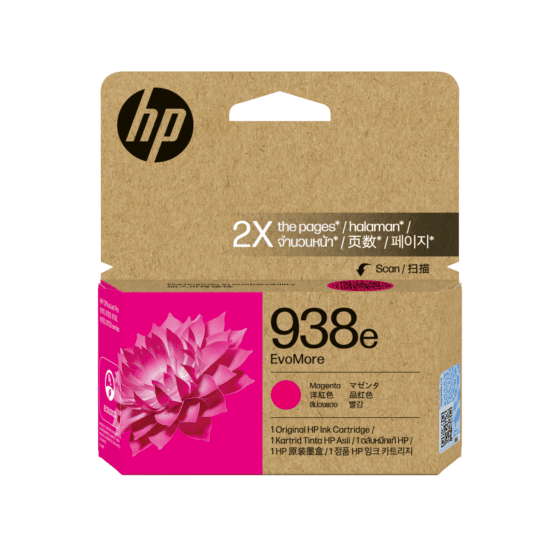 HP 938e EvoMore Magenta Original Ink Cartridge (4S6Y0PA)