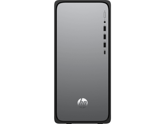 HP OmniDesk Desktop PC M02-0145d - Without Screen - Meteor silver, jack black chassis (B8SG1PA)