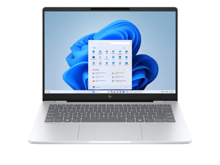 HP OmniBook 7 14 inch AI 14-fr0777TU, Silver - 14-inch - Glacier silver (C0BH4PA)