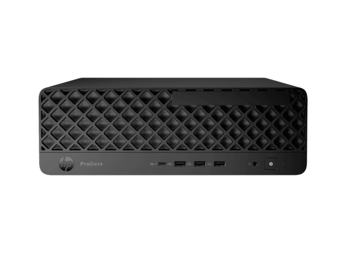 HP ProDesk 4 SFF G1i Desktop AI PC - Without Screen - Black (D59XLAT)