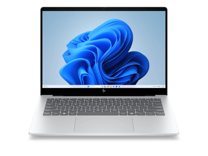 HP OmniBook 7 14 inch Laptop Next Gen AI 14-hg0016TU, Silver - 14" - Glacier silver aluminum (D6UJ2PA)