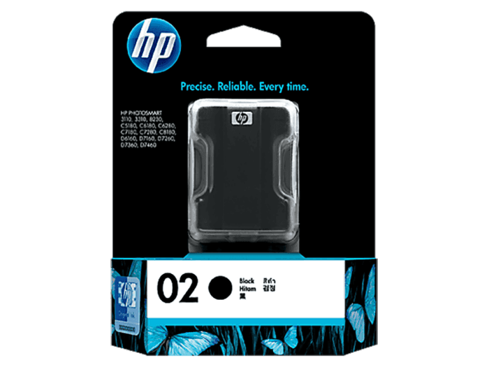 hp 02 ink cartridges