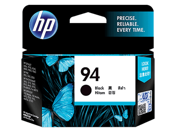 HP 94 Black Original Ink Cartridge - Toko HP.com Indonesia