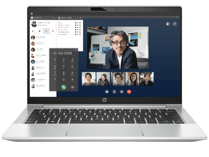 HP ProBook 430 G8 13.3 inch Business Laptop, Silver - 13.3" - Pike silver plastic (36U71PA)