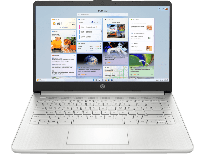 HP 14 inch Laptop 14s-dq3146TU, Silver + HP 150 Wireless Mouse + Flash disk - 14-inch - Natural silver (BP0T5PA-BN1)