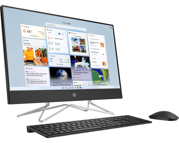 HP 24 inch All-in-One Desktop PC 24-df1000d - 23.8-inch (88A91PA