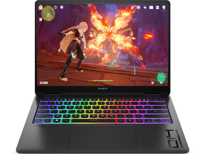 HP OMEN 14 inch Transcend Laptop 14-fb1888TX, Black - 14-inch - Shadow black aluminum (BQ2T6PA)