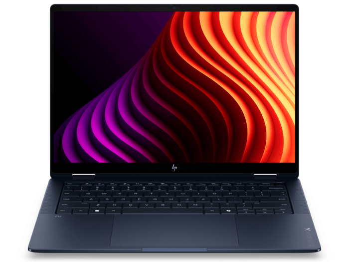 HP EliteBook X Flip G2i 14 inch Notebook Next Gen AI, Blue - 14-inch - Atmospheric blue (DK7T2PT)