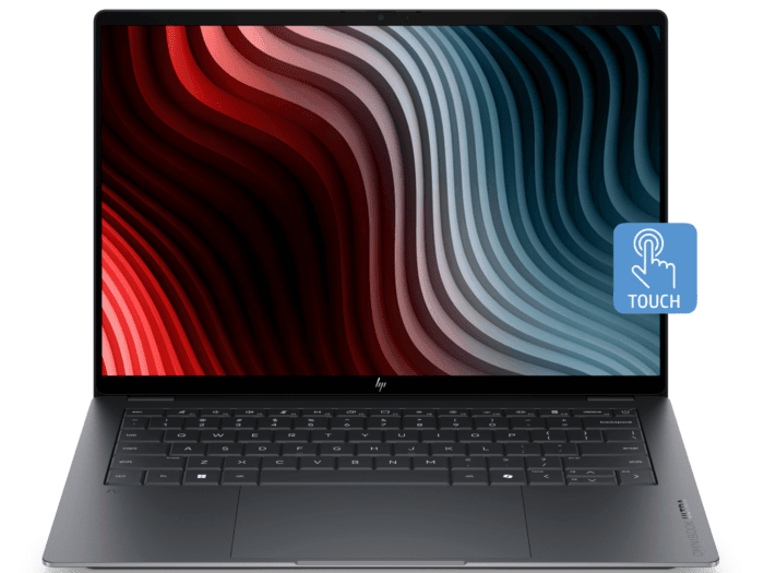 HP OmniBook Ultra Laptop Next Gen AI 14-kd0088TU - 14" - Eclipse gray aluminum (D5KZ1PA) - Center facing