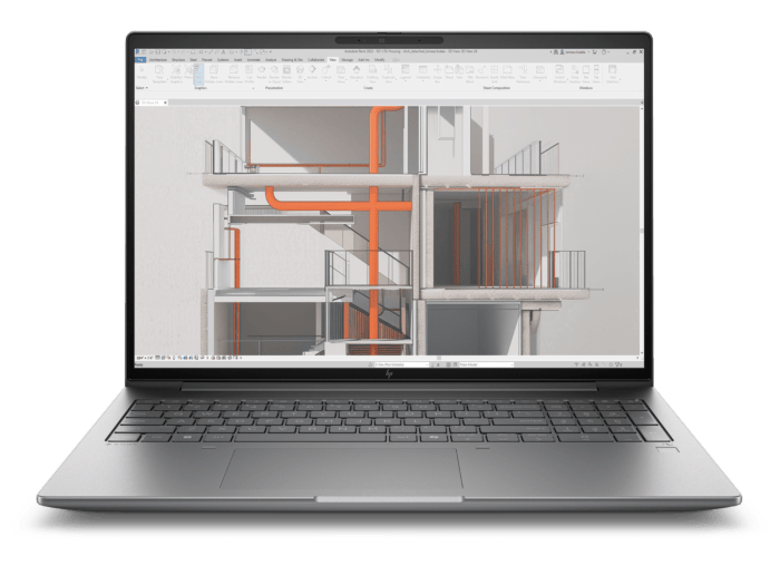 HP ZBook X G1i 16 inch Mobile Workstation PC, Silver - 16-inch - Meteor silver (D73M6PT)