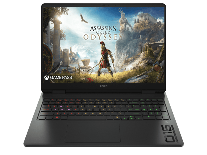 HP OMEN 16 inch Gaming Laptop 16-am0888TX, Black - 16-inch - Shadow black, black chrome logo (BL2J4PA)