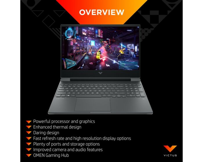 HP Victus inch Gaming Laptop 15-fa0008TX (6G1L2PA