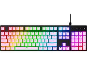 HyperX Pudding - Keycaps PBT Gaming Keyboard (Pink Top) (644H7AA) - Center facing