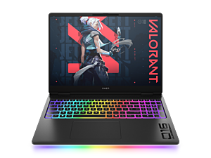 OMEN MAX 16 inch Gaming Laptop 16-ak0777AX, Black - 16" - Shadow black cover and base, shadow black aluminum keyboard frame, black chrome logo (BG6H6PA)