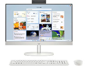 HP 23.8 inch All-in-One Desktop PC 24-cr1124d - 23.8-inch - Shell white (A38RQPA)