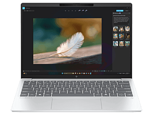 HP OmniBook 7 Aero 13.3 inch Laptop Next Gen AI 13-bg1666AU, Silver - 13.3-inch - Glacier silver (BM7R0PA)