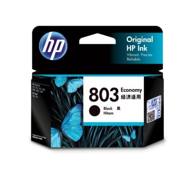 HP 803 Economy Black Original Ink Cartridge HP 803 Economy Black Original Ink Cartridge