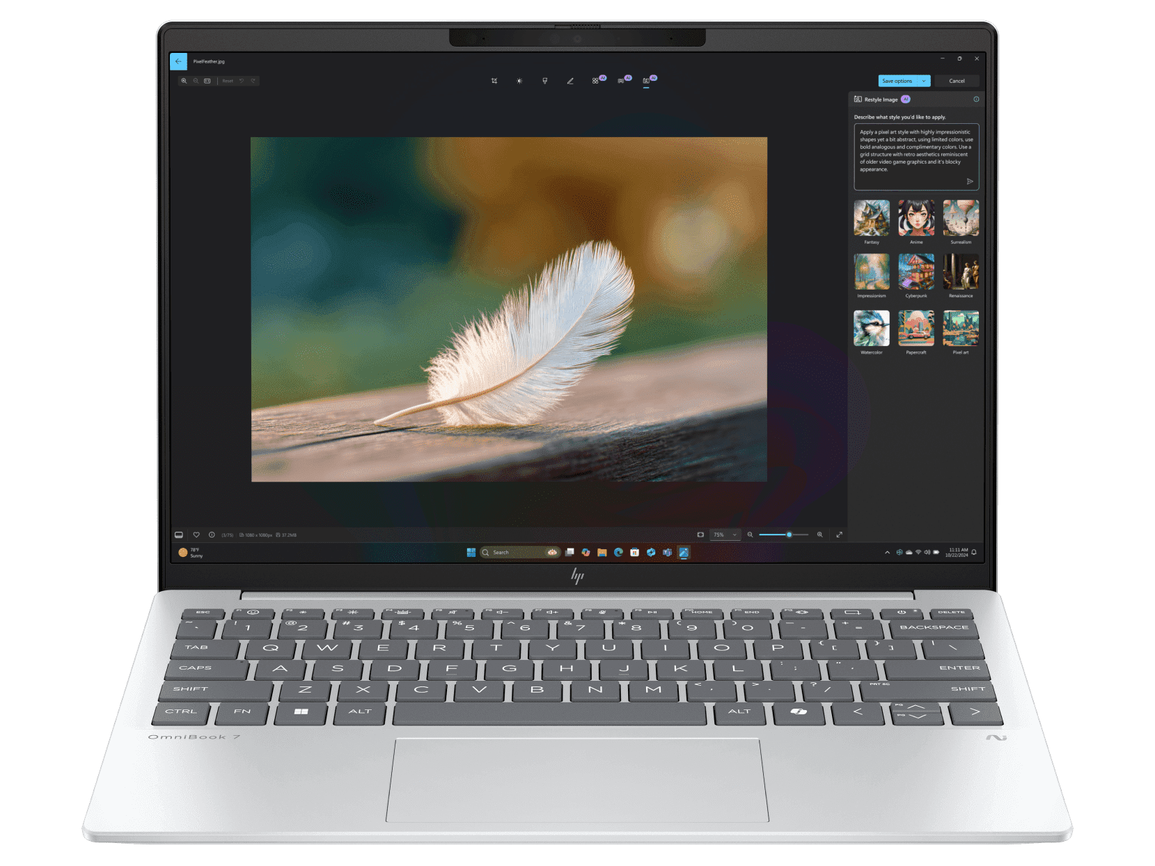 HP OmniBook 7 Aero 13.3 inch Laptop Next Gen AI 13-bg1666AU