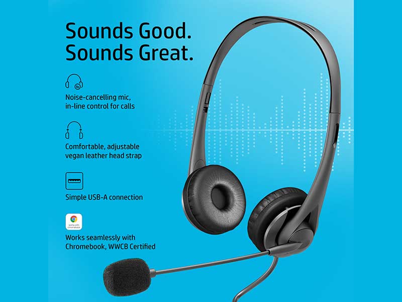 HP Stereo USB Headset G2 - Toko HP.com 