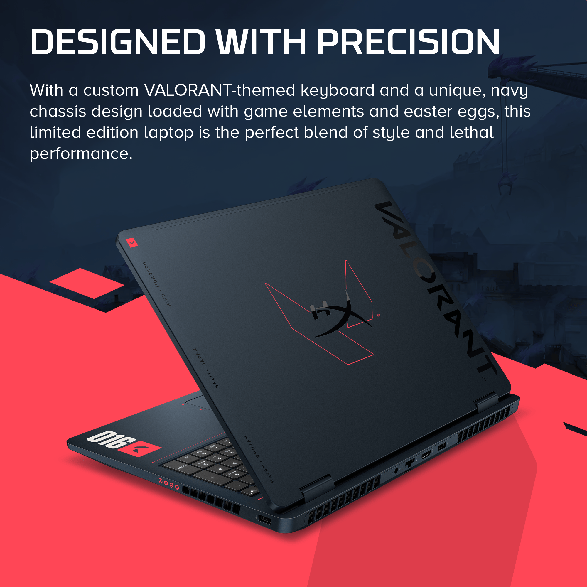 Galeri HyperX OMEN 16 " VALORANT Edition Gaming Laptop- NVIDIA® GeForce RTX™ 5070