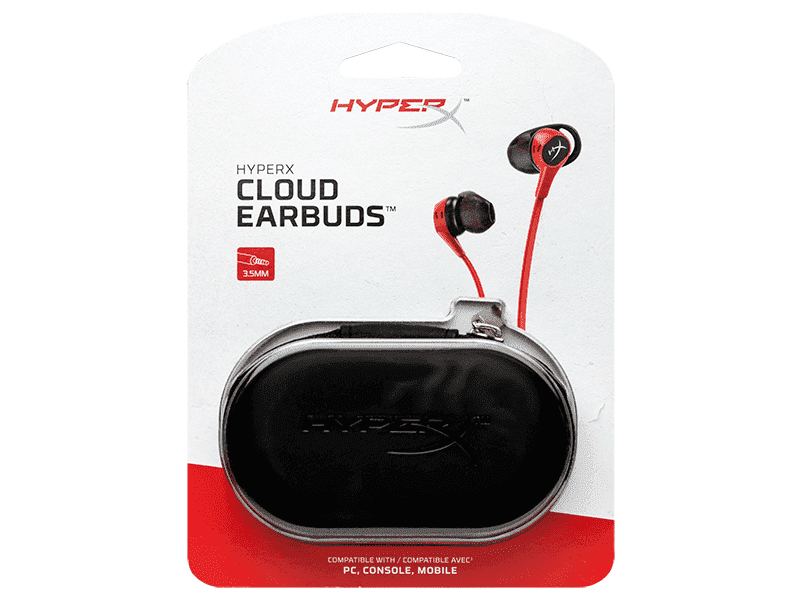 HyperX Cloud Earbuds (Red-Black) - Toko 
