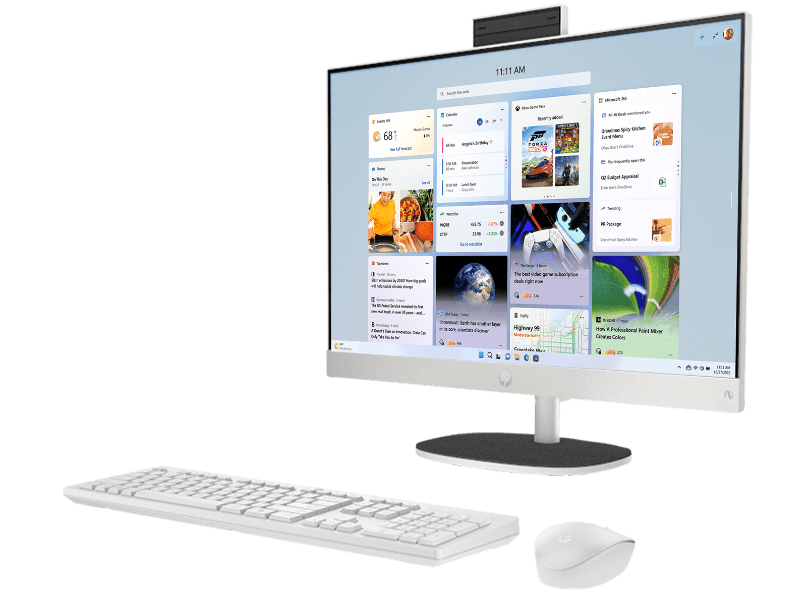 HP 23.8 inch All-in-One Desktop PC Next Gen AI 24-cr2568d