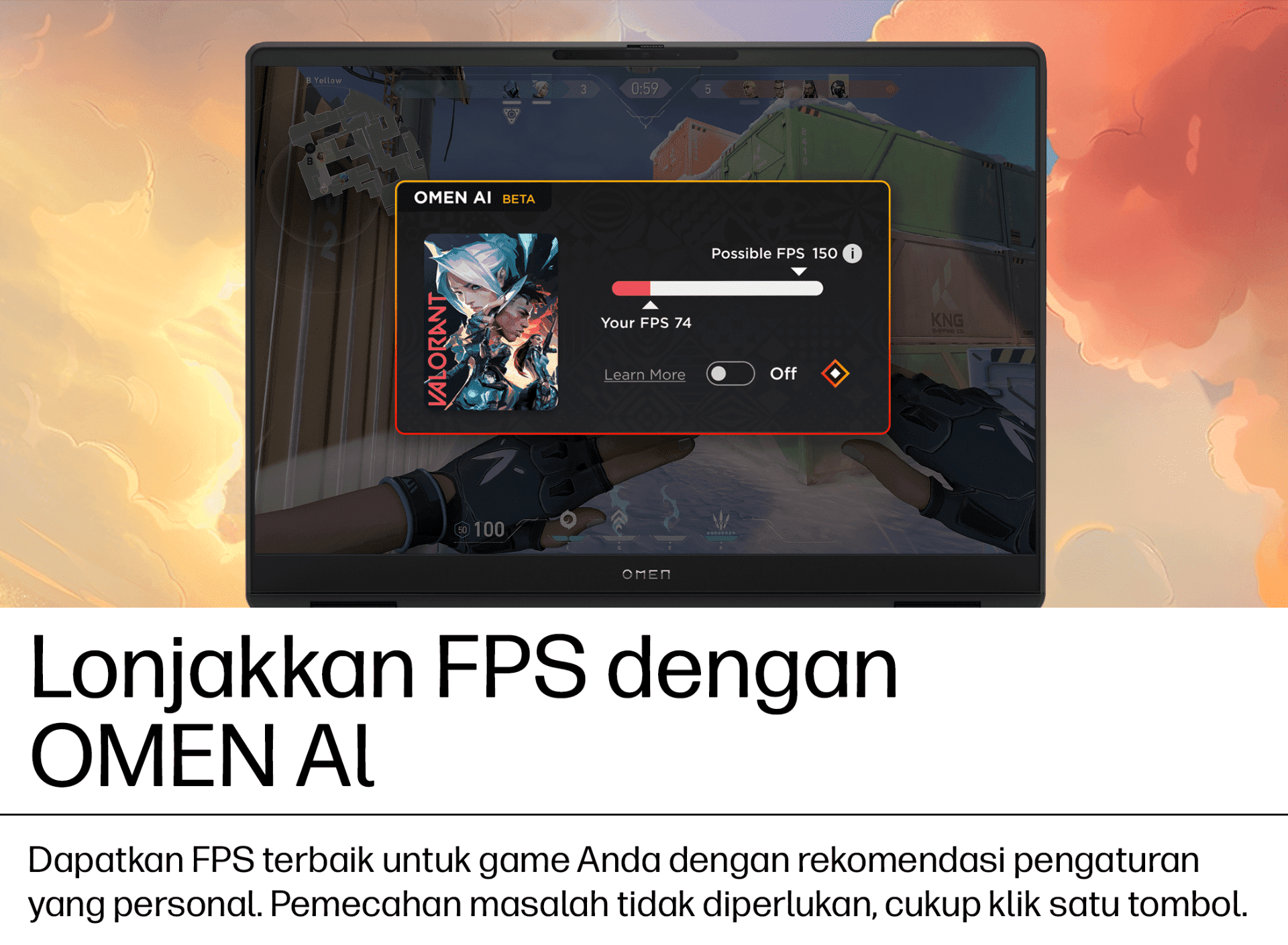 Galeri HP OMEN MAX 16 inch Gaming Laptop 16-ak0099AX, Black