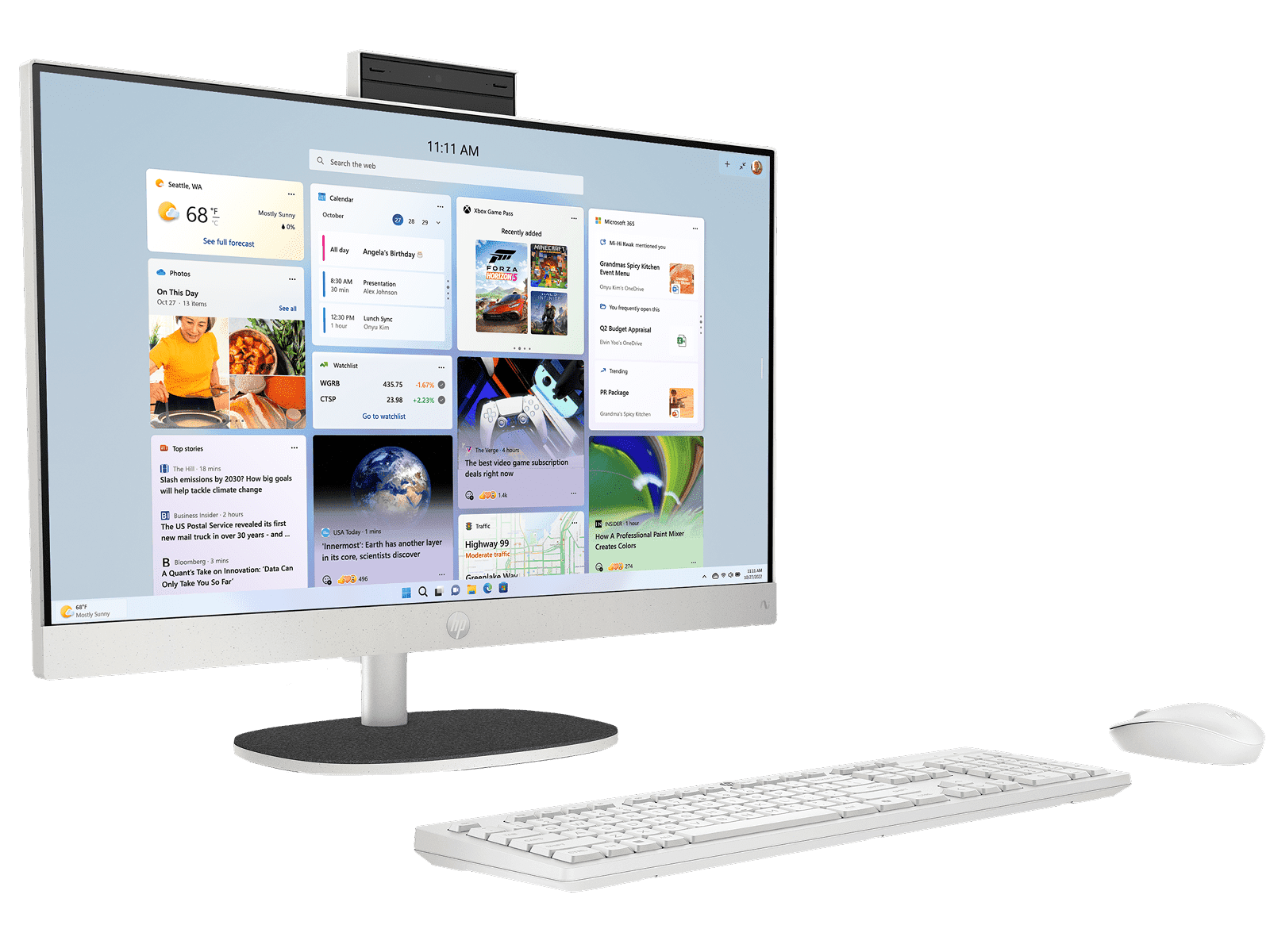 HP 23.8 inch All-in-One Desktop PC Next Gen AI 24-cr2568d