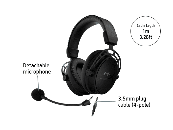 HyperX Cloud Alpha S - Gaming Headset (Black) - Shop HP.com Indonesia